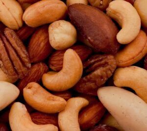 plate of nuts