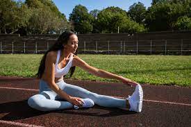 Woman exercising