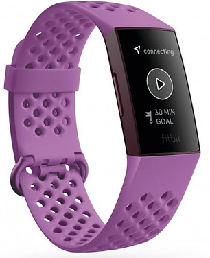 Fitbit sports watch purple